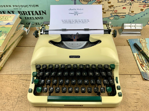 Imperial No 5 Typewriter from Charlie Foxtrot