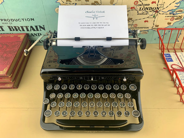 Royal O Typewriter