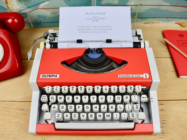 Olympia Traveller Typewriter