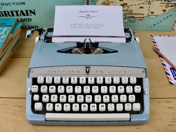Brother de Luxe Typewriter