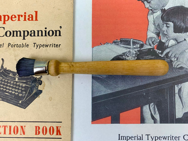 Vintage Imperial Typewriter Brush
