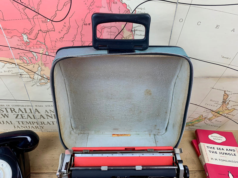 Rare Pink Olivetti Lettera 32